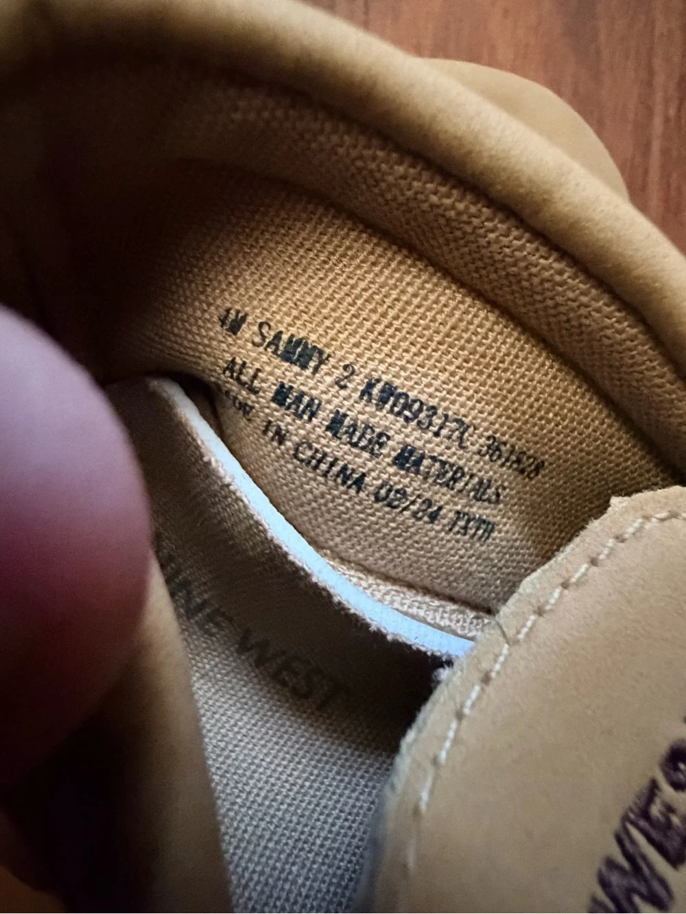 Nine West Tan Slip-On Baby Walker Shoes